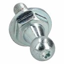 LUTH Premium Profi Parts Kugelzapfenschraube für Türdämpfer kompatibel mit Liebherr 4098688 in Kühlschrank Gefrierschrank Kombination