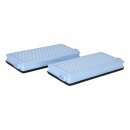 2x Abluftfilter Kassette HEPA Filter kompatibel mit Miele 9616280 SF-HA50 Lamellenfilter für Staubsauger - LUTH Premium Profi Parts