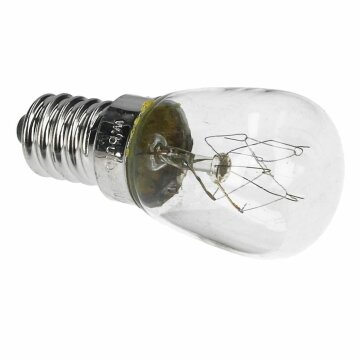 LUTH Premium Profi Parts Lampe E14 15W 26mmø 56mm 230V kompatibel mit Gorenje 273235 für Kühlschrank Gefrierschrank