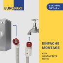 LUTH Premium Profi Parts Zulaufschlauch Aquastop 4,0M 90°C Universal für Waschmaschine Geschirrspüler