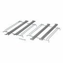 LUTH Premium Profi Parts Haltegitter Set mit Teleskopauszug 2Fach kompatibel mit Gorenje Ac103 640248 für Backofen