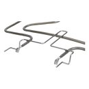 LUTH Premium Profi Parts Unterhitze Heizelement kompatibel mit Bosch Siemens Neff 00682466 00478386 Backofen Herd 230V 1300W Ersatzteil 405x387mm 6,3mm Doppelklemme