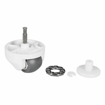 LUTH Premium Profi Parts Universalrad kompatibel mit Ecovacs 201-2102-24F1 für Staubsauger-Roboter