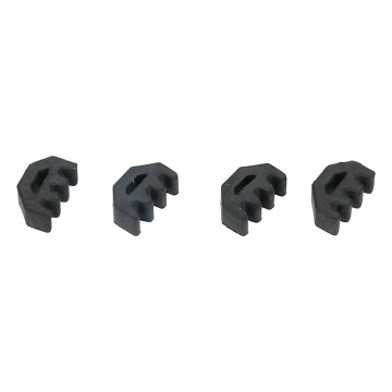 LUTH Premium Profi Parts Dämpfungsgummi kompatibel mit Ecovacs 201-2102-2429 für Staubsauger-Roboter 4Stk