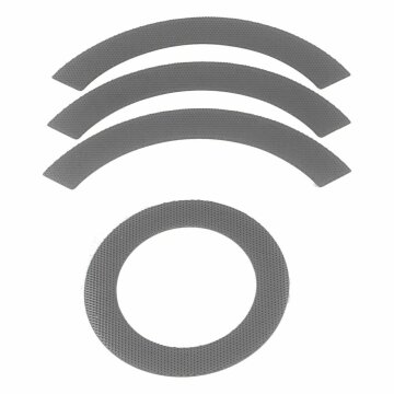 LUTH Premium Profi Parts Klettverschluss kompatibel mit Ecovacs 201-2102-24E0 für Staubsauger-Roboter