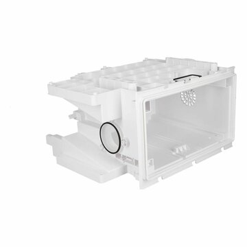 LUTH Premium Profi Parts Staubfängergehäuse kompatibel mit Ecovacs 201-2102-24H6 für Staubsauger-Roboter