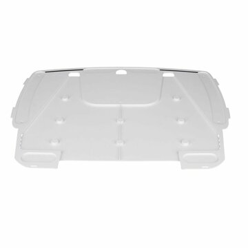 LUTH Premium Profi Parts Basisabdeckung kompatibel mit Ecovacs 201-2102-24H2 für Staubsauger-Roboter