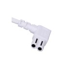 LUTH Premium Profi Parts Netzkabel weiß kompatibel mit Ecovacs 201-2113-0067 für Staubsauger-Roboter