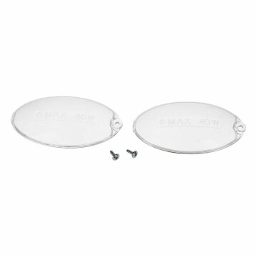 LUTH Premium Profi Parts Lampenabdeckung Set kompatibel mit Beko 9188065409 für Dunstabzugshaube 2Stk