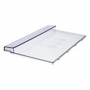 LUTH Premium Profi Parts Gefrierschubladenblende unten kompatibel mit Beko 4634610200 445X235mm für KühLGefrierkombination