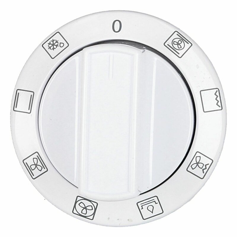 Product Image for LUTH Premium Profi Parts Drehknopf für Backofenfunktionen kompatibel mit Beko 250315005 an Herd Gasherd