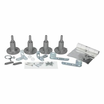 LUTH Premium Profi Parts Montagematerial mit Füßen kompatibel mit Beko 1784430116 für integrierte Geschirrspüler