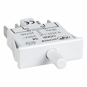 LUTH Premium Profi Parts Lichtschalter kompatibel mit Beko 4220130185 Nicprem Code 54 für Kühlschrank KühLGefrierkombination