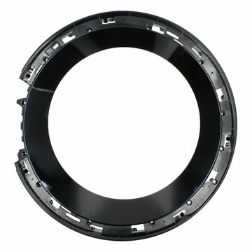 LUTH Premium Profi Parts Türring mitte Schwarz kompatibel mit Beko 2841570500 für Waschmaschine