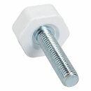 Standfuß links M8X35 Beko 4548960200 für Kühlschrank Kühlgefrierkombination