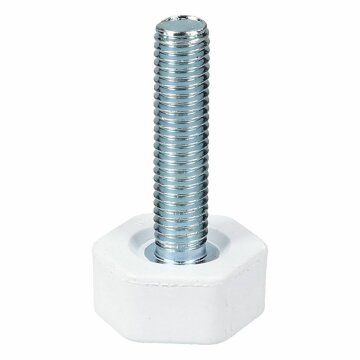 LUTH Premium Profi Parts Standfuß links M8X35 kompatibel mit Beko 4548960200 für Kühlschrank KühLGefrierkombination