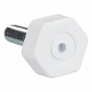 LUTH Premium Profi Parts Standfuß links M8X35 kompatibel mit Beko 4548960200 für Kühlschrank KühLGefrierkombination