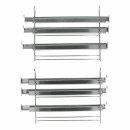 Haltegitterset mit Teleskopauszug 3-Fach für Backbleche Rost Gorenje Ac105 640245 in Backofen