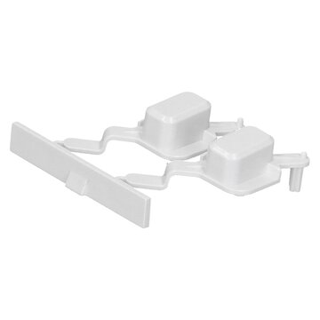 LUTH Premium Profi Parts Tastenkappen 2-Fach Start kompatibel mit Bauknecht 481071425531 für Waschmaschine