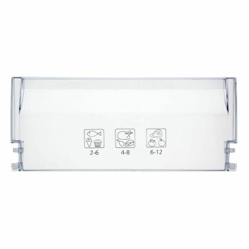 LUTH Premium Profi Parts Gefrierfachklappe unten kompatibel mit Beko 4397311300 445X185mm für Gefrierschrank KühLGefrierkombination