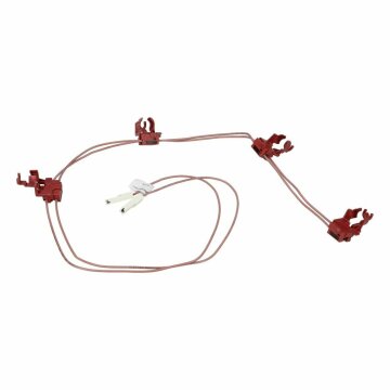 LUTH Premium Profi Parts Zündschalter mit Kabel kompatibel mit Beko 168100050 für Gaskochstelle Gasherd