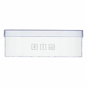 LUTH Premium Profi Parts Schubladenblende für Gemüsekasten kompatibel mit Beko 4640590200 435X150mm in KühLGefrierkombination