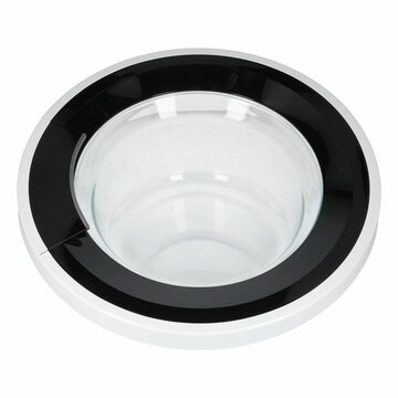 Türe mit Türringen Bullauge Scharnier Griff Beko 2439200100 für Frontlader Waschmaschine