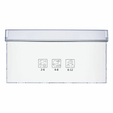 Gefrierschubladenblende unten Beko 4636510200 445X235mm für Kühlgefrierkombination
