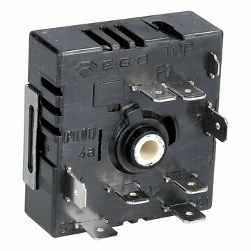 LUTH Premium Profi Parts Energieregler 1Kreis kompatibel mit Beko 163900005 EGO 50.87021.000 für Glaskeramikkochfeld Herd