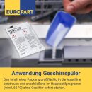 Maschinenentkalker Europart 10083653 200g für Waschmaschine Spülmaschine Geschirrspüler