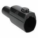 Staubsaugerrohradapter Wie AEG 9001967166 36mm Ovalform Auf 32mm Ø Rund