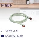 Zulaufschlauch Aquastop 1,5m 25°C universal für Waschmaschine Geschirrspüler