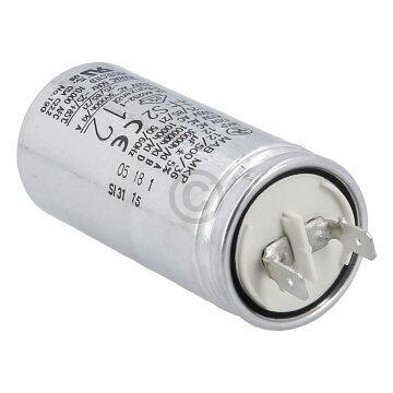 LUTH Premium Profi Parts Kondensator 12µF 420V Kompatibel mit Hydra MAB MKP 12/500 mit Steckfahnen und Befestigungsschraube