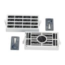 2x Whirlpool Bauknecht Wpro Luftfilter Hygienefilter HYG001 Kühlgeräte Kühlschrank 481248048172 481248048173