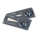 2x Whirlpool Bauknecht Wpro Luftfilter Hygienefilter HYG001 Kühlgeräte Kühlschrank 481248048172 481248048173