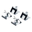 4x Klemmfeder Herd Kochfeld 481010420949 Whirlpool Bauknecht