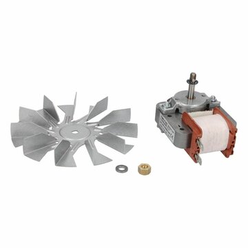 LUTH Premium Profi Parts Kühlventilator mit Flügel kompatibel mit Smeg 699250019 für Backofen