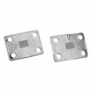 LUTH Premium Profi Parts Türbefestigung Set für Möbeltüre kompatibel mit Smeg 697450345 an Geschirrspüler