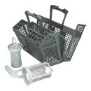 Spülmaschine Besteckkorb AEG Electrolux 111840170/0 + Sieb 5029777400/7