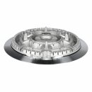 LUTH Premium Profi Parts Dreifach-Kronen-Brenner kompatibel mit Smeg 878010096 für Herd