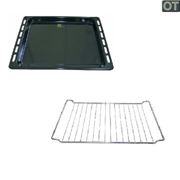 SET 1 Backblech 1 Backgitter Bauknecht 481010539879 und 481245819334