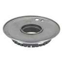 LUTH Premium Profi Parts Brennerkörper 106mmø kompatibel mit Smeg 870650448 für Gaskochfeld