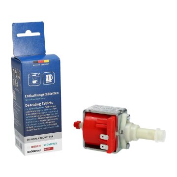 Sparset! Wasserpumpe Ulka EP5 230Volt  +Entkalker Bosch Tassimo 310967