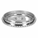 LUTH Premium Profi Parts Brennerkrone 123mmø für Blitzbrenner kompatibel mit Smeg 882410174 Auf Gaskochfeld