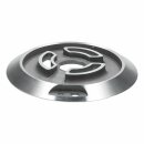 LUTH Premium Profi Parts Brennerkörper 157mmø kompatibel mit Smeg 870650452 für Gaskochfeld