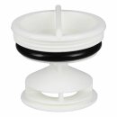 Flusensiebeinsatz für Copreci Ablaufpumpe Smeg 768450185 in Waschmaschine