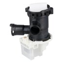 Ablaufpumpe mit Pumpenkopf und Sieb kompatibel mit Bosch 00146083 für Waschmaschine