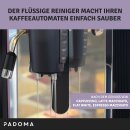 Padoma Milchsystemreiniger für Kaffeevollautomat und Milchaufschäumer 250ml universal-Reiniger flüssig für alle Marken 10090374