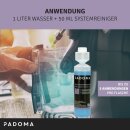 Padoma Milchsystemreiniger für Kaffeevollautomat und Milchaufschäumer 250ml universal-Reiniger flüssig für alle Marken 10090374