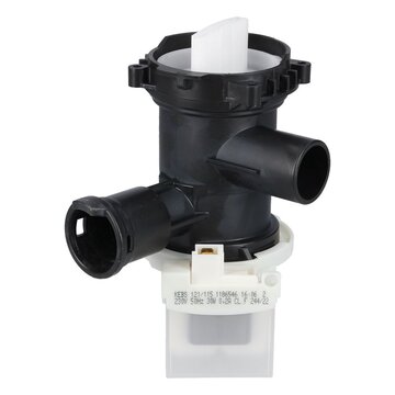 LUTH Premium Profi Parts Ablaufpumpe mit Pumpenkopf und Sieb kompatibel mit Bosch 00146083 für Waschmaschine